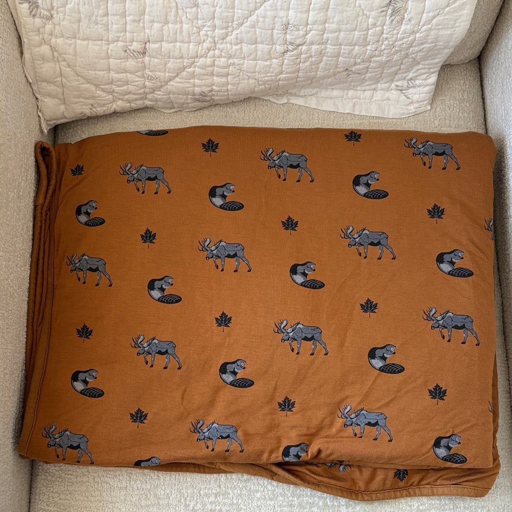 Kyte Baby Canadian Toddler Blanket 🦫🫎